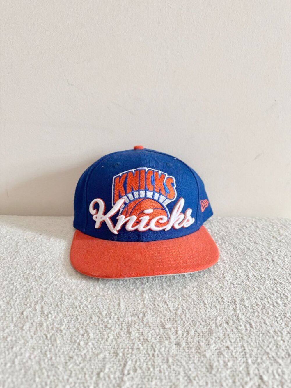 New Era NBA NEW YORK KNICKS 59Fifty Hardwood Classics Fitted Hat, Size 7⅛